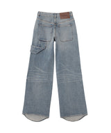 Hammer Denim Baggy Pants-courrèges-Forget-me-nots Online Store
