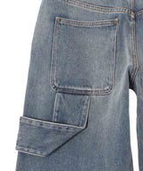Hammer Denim Baggy Pants-courrèges-Forget-me-nots Online Store