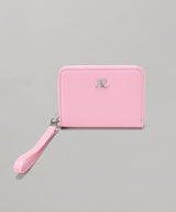 Leather Zipped Compact Wallet-courrèges-Forget-me-nots Online Store