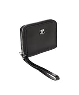 Naplack Zipped Compact Wallet-courrèges-Forget-me-nots Online Store