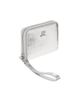 Silver Zipped Compact Wallet-courrèges-Forget-me-nots Online Store