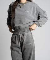 <Archive Sale>Crew Neck Sweat-Forget-me-nots-Forget-me-nots Online Store