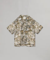 Cats Printed Boil Open Collar Shirt-beautiful people-Forget-me-nots Online Store