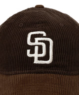 920Cs Mlb 8W Cord Sadpad Dbrn Brn-New Era-Forget-me-nots Online Store