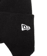 Square Rib Knit Flap Blk-New Era-Forget-me-nots Online Store