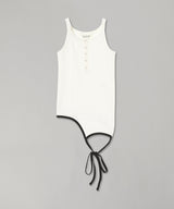 Double-End Remove Needle Rib Tank Top-beautiful people-Forget-me-nots Online Store