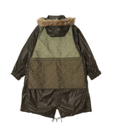 Multilayering Highc-Ount Chintz Modscoat-beautiful people-Forget-me-nots Online Store