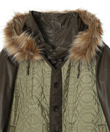 Multilayering Highc-Ount Chintz Modscoat-beautiful people-Forget-me-nots Online Store