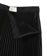 Selvedge Logo Gaba-Dine Pleated Skirt-beautiful people-Forget-me-nots Online Store