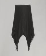 Selvedge Logo Gaba-Dine Pleated Skirt-beautiful people-Forget-me-nots Online Store