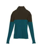 Double-Front Woolrib Knitted Cardigan-beautiful people-Forget-me-nots Online Store