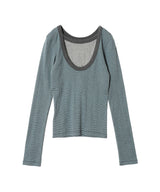 Miller Double-Front Long T-Shirt-beautiful people-Forget-me-nots Online Store