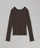 Miller Double-Front Long T-Shirt-beautiful people-Forget-me-nots Online Store