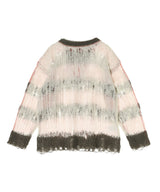 Flip Wooledmohair Damaged Pullover-beautiful people-Forget-me-nots Online Store