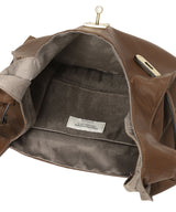 Oiled Leather Large Market Bag-beautiful people-Forget-me-nots Online Store