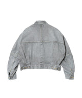 Selvedge Denim O/D No Shoulder Blouson-beautiful people-Forget-me-nots Online Store