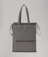 Brushed Logo Gathering Bag-beautiful people-Forget-me-nots Online Store