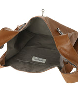 Large Market Bag In Shrink Leather-beautiful people-Forget-me-nots Online Store