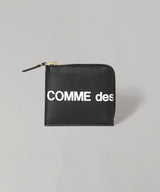 L字型zip財布(Huge Logo)-Comme des Garçons Wallet-Forget-me-nots Online Store