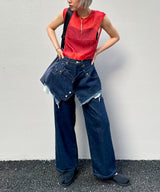 Sheer Sleeveless-Forget-me-nots-Forget-me-nots Online Store