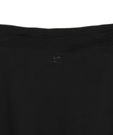 Boat Neck Body Cotton Mini Dress-courrèges-Forget-me-nots Online Store