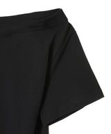 Boat Neck Body Cotton Mini Dress-courrèges-Forget-me-nots Online Store