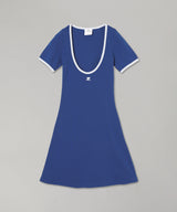 Holistic Contrast Mini Dress-courrèges-Forget-me-nots Online Store