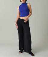 Mockneck Light Rib Top-courrèges-Forget-me-nots Online Store