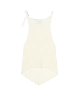 Pointy Buckle Rib Knit Top-courrèges-Forget-me-nots Online Store