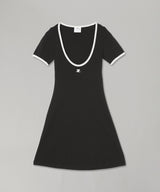 Holistic Contrast Mini Dress-courrèges-Forget-me-nots Online Store