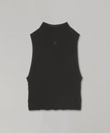 Mockneck Light Rib Top-courrèges-Forget-me-nots Online Store