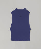 Mockneck Light Rib Top-courrèges-Forget-me-nots Online Store