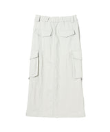 Nylon Zipper Skirt-SELENAHELIOS-Forget-me-nots Online Store