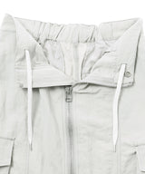 Nylon Zipper Skirt-SELENAHELIOS-Forget-me-nots Online Store