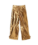 Metallic Zipper Pants-SELENAHELIOS-Forget-me-nots Online Store