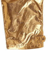 Metallic Zipper Pants-SELENAHELIOS-Forget-me-nots Online Store