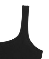 Moon Logo Stretched Jersey Sport Bra-Marine Serre-Forget-me-nots Online Store