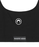 Moon Logo Stretched Jersey Sport Bra-Marine Serre-Forget-me-nots Online Store