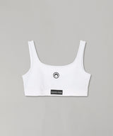 Moon Logo Stretched Jersey Sport Bra-Marine Serre-Forget-me-nots Online Store