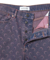 Moon Laser Denim Bermudas-Marine Serre-Forget-me-nots Online Store