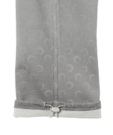 Moon Faded Fleece Sweatpants-Marine Serre-Forget-me-nots Online Store