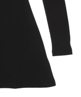 Moon Logo Ribbed Jersey Mini Dress-Marine Serre-Forget-me-nots Online Store