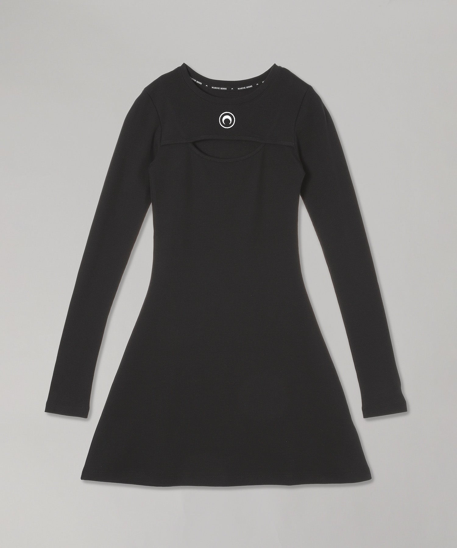 マリーン セル(Marine Serre)|Moon Logo Ribbed Jersey Mini マリーン セル(Marine Serre)|Moon Logo Ribbed Jersey Mini