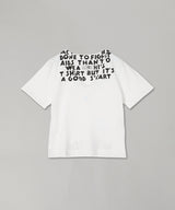 T-Shirt-MM6 Maison Margiela-Forget-me-nots Online Store