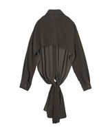 Long-Sleeved Shirt-MM6 Maison Margiela-Forget-me-nots Online Store