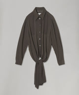 Long-Sleeved Shirt-MM6 Maison Margiela-Forget-me-nots Online Store