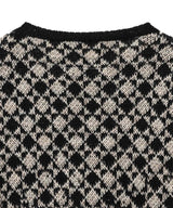 Crewneck-MM6 Maison Margiela-Forget-me-nots Online Store