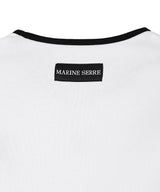 Moon Logo Bicolor Jersey Ls T-Shirt-Marine Serre-Forget-me-nots Online Store