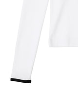 Moon Logo Bicolor Jersey Ls T-Shirt-Marine Serre-Forget-me-nots Online Store