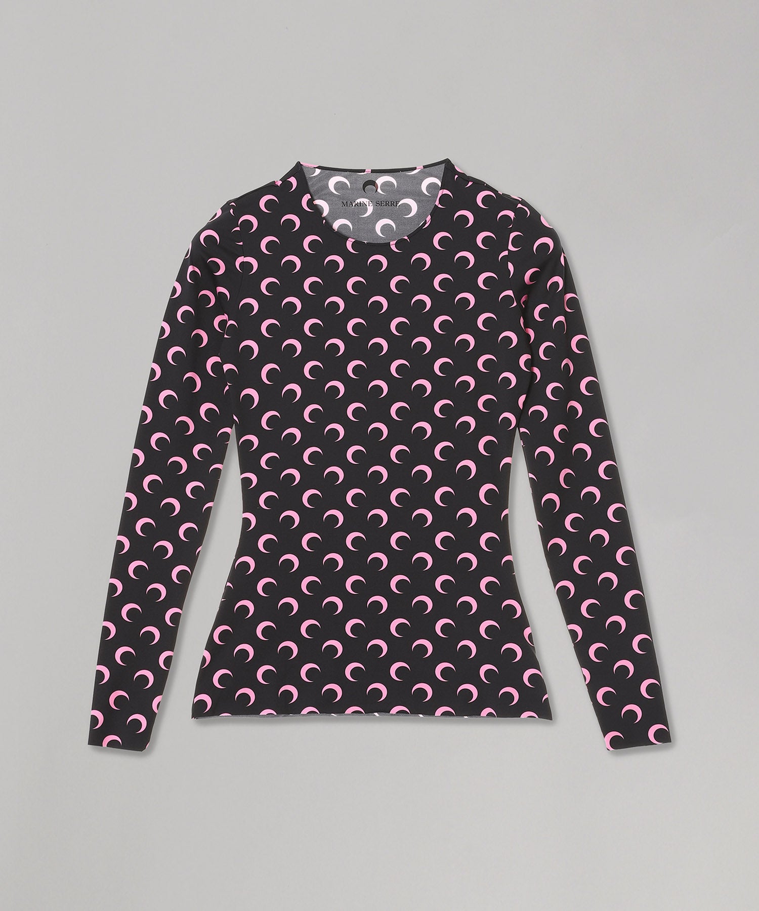 マリーン セル(Marine Serre)｜Moon Printed Jersey Ls Crewneck Top
